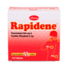 Rapidene Paracetamol and Codeine Tablets 500mg and Codeine phosphate 8mg 120 Tablets