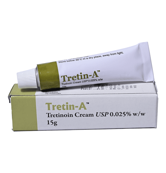Tretin-A Tretinoin Cream USP 0.025% w/w 15g Free Shipping