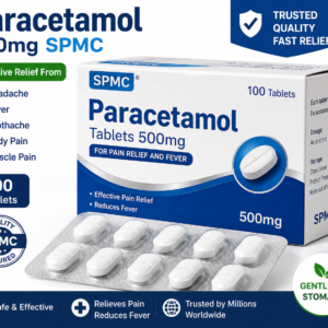 Paracetamol 500mg Tablets 1000 Count SPMC Exp 2029 Long Expiry Fast Dispatch