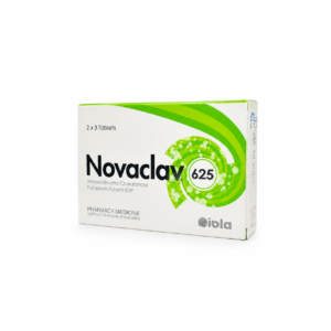 Amoxicillin + Clavulanic Acid 625mg – Prescription Antibiotic for Bacterial Infections 6 Tablets