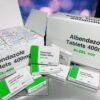 🌟 “Albendazole 400mg – Fast & Effective Deworming Tablets (5-Packs)