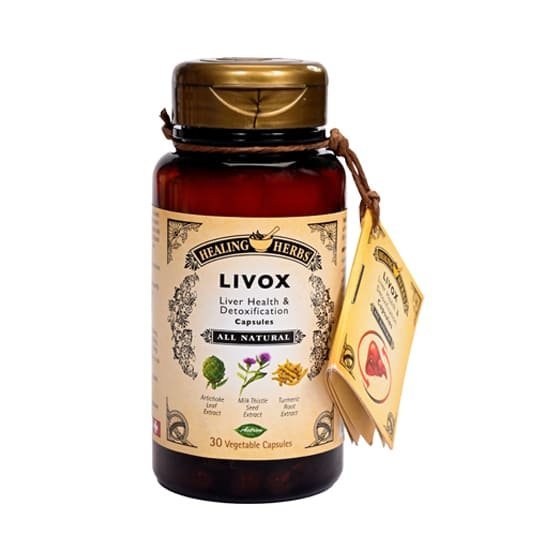 Livox Supplement for Liver Protection & Detoxification 30 capsules
